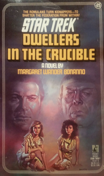 TOS #25. T’Shael and Cleante, two of a group of Federation delegates known as Warrantors of the Peace, are captured along with four others and must stick together to survive the tortures visited upon them by their Klingon captors. Reviewed April 6, 2018. Excellent.