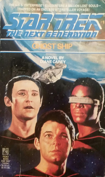 TNG #1. Troi senses the “ghosts” of Soviet naval officers who were consumed by an electromagnetic phenomenon back in the 1990s, and the Enterprise-D must find a way to communicate with the phenomenon to keep from suffering the same fate. Reviewed August 31, 2018. Good.