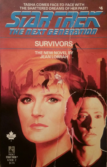 TNG #4. On a mission to survey a planet requesting Federation assistance, Tasha Yar encounters an ex-lover, grapples with the Prime Directive, gets caught up in an imminent war, and tries to resolve her feelings about Data. Reviewed October 19, 2018. Good.