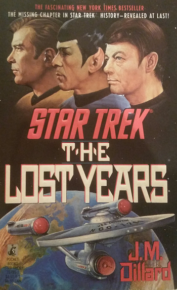 TOS, unnumbered. As the five-year mission draws to a close, the Enterprise’s senior officers begin to go their separate ways, but the revival of an ancient and evil Vulcan master’s katra draws them back into each other’s orbits. Reviewed December 21, 2018. Good.