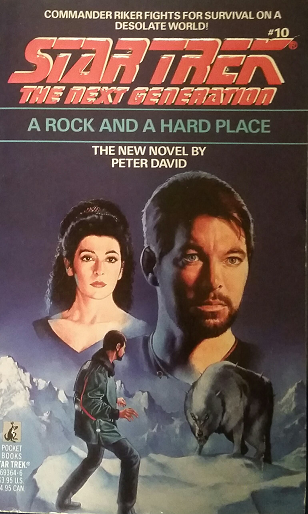 TNG #10. While Riker aids a struggling terraforming team, the rest of the Enterprise crew contends with his temporary replacement, a man with a shadowy past and a knack for psychological mind games. Reviewed January 11, 2019. Excellent.