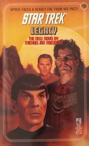 TOS #56. Kirk and his team disappear during a routine survey, but the Enterprise is redirected to save a taken-over mining colony, where Spock must outwit an old adversary while working through a nasty bout of poison. Reviewed May 24, 2019. Average. Legacy (TOS #56)