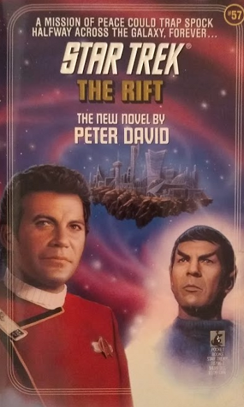 TOS #57. A passage to the Gamma Quadrant opens once every 33 years, and the Enterprise makes two attempts—the first under Pike, the latter under Kirk—to establish diplomatic relations with a reclusive race on the other side. Reviewed June 7, 2019. Average. The Rift (TOS #57)