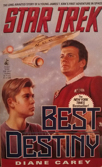 TOS, unnumbered. As Starfleet prepares to decommission the Enterprise-A, a distress signal calls Kirk to a planet he recalls from his adolescence, when his father George Kirk took him out on a space cruise in an attempt to curb his rebelliousness. Reviewed October 18, 2019. Average. Best Destiny (TOS)