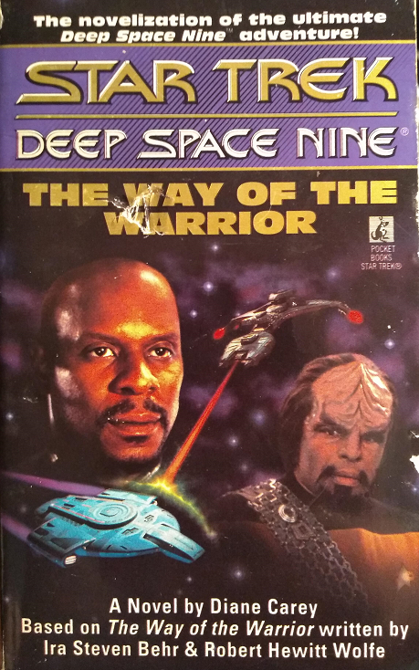 DS9 episode novelization. Sisko summons Worf to Deep Space Nine to enlist his help in thwarting the Klingons, who are preparing to descend on Cardassia Prime, fearing that changelings have infiltrated the Cardassian government. Reviewed March 19, 2021. Good. The Way of the Warrior (DS9 episode novelization)
