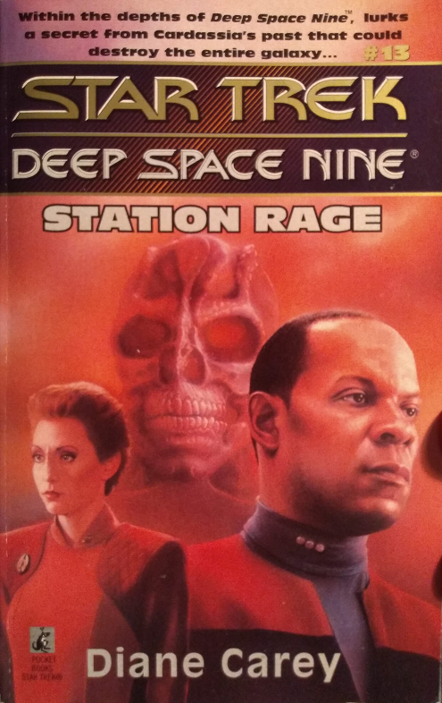 DS9 #13. Recognizing the body of a Cardassian left in stasis in an obscure corner of Deep Space Nine as that of a legendary general, Garak revives the man and his loyal soldiers, who immediately seek to take over the station. Reviewed March 26, 2021. Good. Station Rage (DS9 #13)