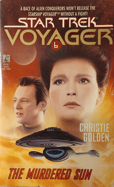 VOY #6. Chakotay is determined to give whatever help he can to a peaceful people whose sun is turning prematurely into a red giant as a result of a nearby anomaly siphoning massive amounts of hydrogen off of it. Reviewed May 28, 2021. Excellent. The Murdered Sun (VOY #6)