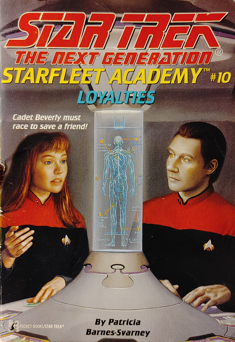 TNG YA #10. When a fellow cadet becomes injured during a medical simulation and the instructor blames her roommate, Beverly Howard determines to find out what really happened. Reviewed June 11, 2021. Bad. Loyalties (TNG Starfleet Academy #10)