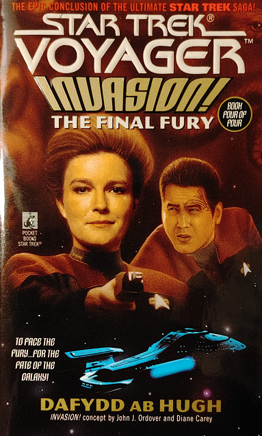 VOY #9, Invasion 4 of 4. Voyager stumbles upon the Fury homeworld and sees a chance to eliminate the Fury threat once and for all, but find themselves stymied by moral dilemmas and an apparent lack of structural weakness in the Furies’ machinery. Reviewed October 13, 2021. Bad. The Final Fury (VOY #9, Invasion 4/4)