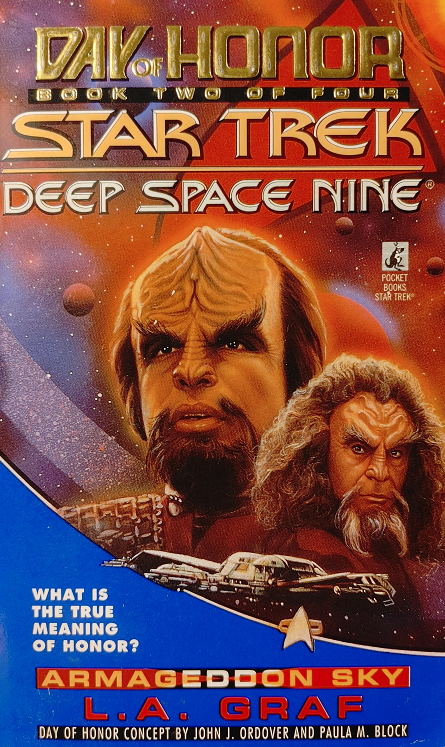 DS9 Day of Honor. A planet in the Klingon Demilitarized Zone attracts Starfleet’s notice when a blockade led by Kor shoots down a civilian science research vessel that’s in the neighborhood to observe a rare celestial event. Reviewed January 22, 2023. Average. Armageddon Sky (DS9 Day of Honor)