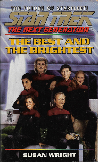 TNG, unnumbered. Six cadets endure tough years at Starfleet Academy, starting out as contentious quadmates, forging enduring friendship and love, and eventually taking their talents to the Enterprise and beyond. Reviewed September 29, 2023. Good. The Best and the Brightest (TNG)