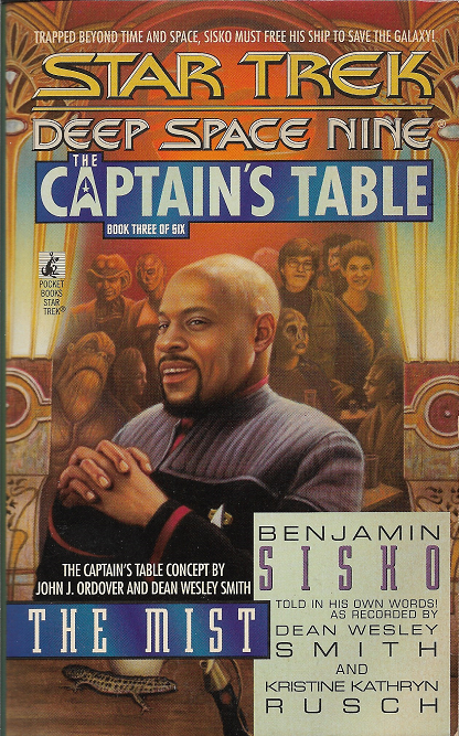 DS9, Captain's Table 3 of 6. The Defiant is phased out of normal space by people representing the many worlds of the Mist, who are hoping they can help them deal with rebels who supposedly want to conquer the Mist homeworld. Reviewed June 1, 2024. Good. The Mist (DS9, Captain's Table 3/6)