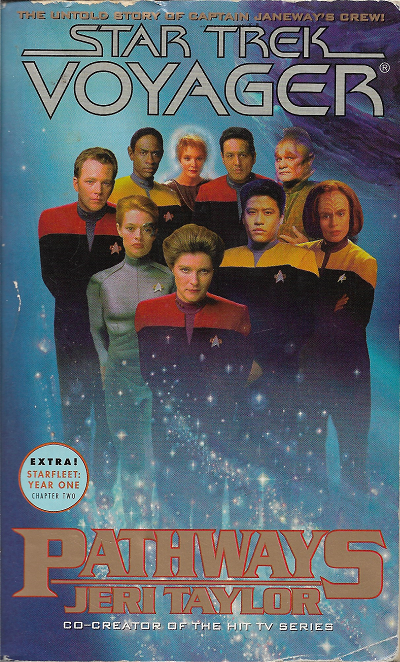 VOY, unnumbered. Held hostage in a brutal labor camp, the senior officers of Voyager attempt to buoy morale by telling formative tales of overcoming adversity from their own pasts. Reviewed November 3, 2024. Bad. Pathways (VOY)