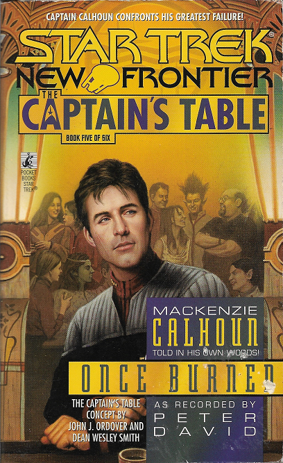 NF, Captain's Table 5 of 6. Mackenzie Calhoun, first officer of the Grissom, must prevent his captain from enacting vengeance on an entire race after the man is psychologically broken by the brutal murder of his brother and daughter. Reviewed December 8, 2024. Excellent. Once Burned (NF, Captain's Table 5/6)