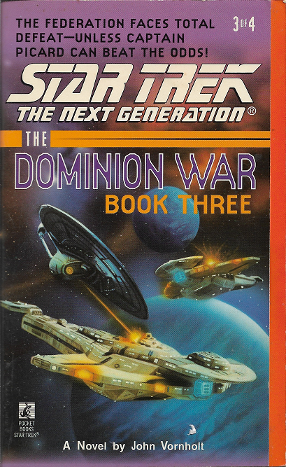 TNG, Dominion War 3 of 4. Replicator sabotage puts the crew of the Orb of Peace at the mercy of some unsavory salvagers. Meanwhile, Riker tries to convince a new friend to address her untreated PTSD. Reviewed July 7, 2025. Average. Tunnel Through the Stars (TNG, Dominion War 3/4)