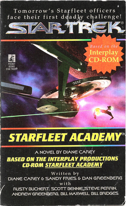 Video game novelization. Cadet David Forester contends with dysfunctional relationships among his crew and the rise of a human supremacy group known as the Vanguard. Reviewed October 1, 2025. Good. Star Trek: Starfleet Academy (video game novelization)